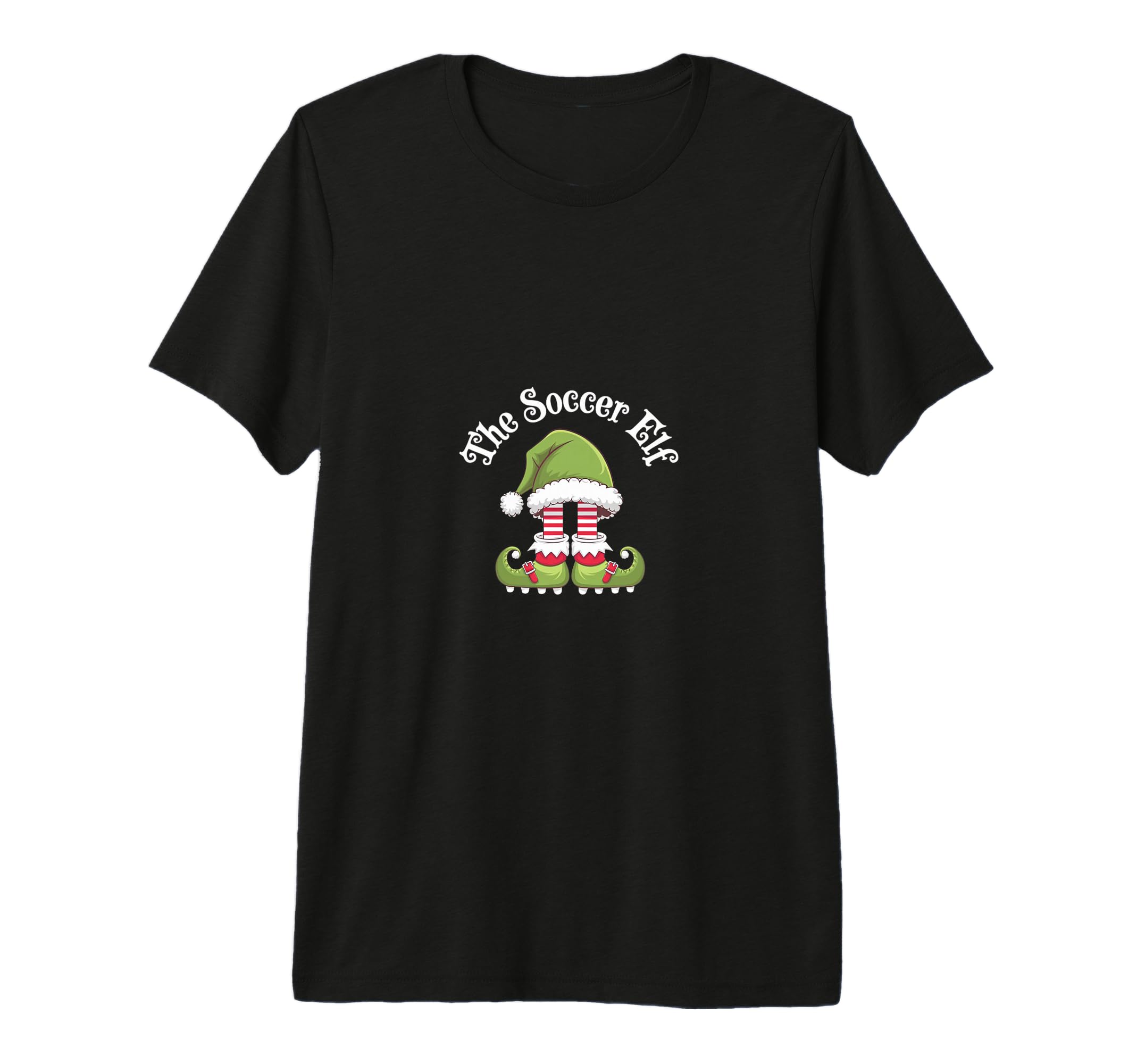 Soccer Elf Matching Family Soccer Elf T-Shirt - Graphic Print for Adults - T-Shirt, Sweatshirt, Hoodie