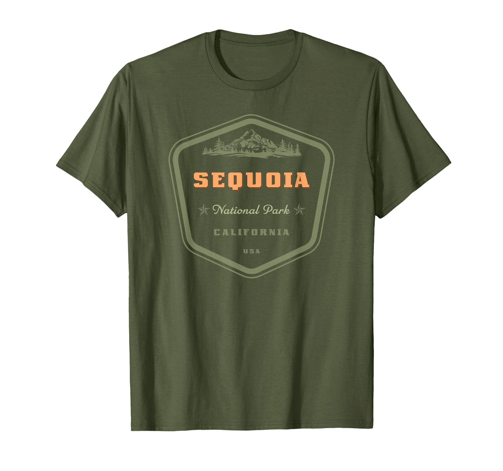 Sequoia National Park California T-Shirt - Minimalist Print Men Women - T-Shirt, Sweatshirt, Hoodie