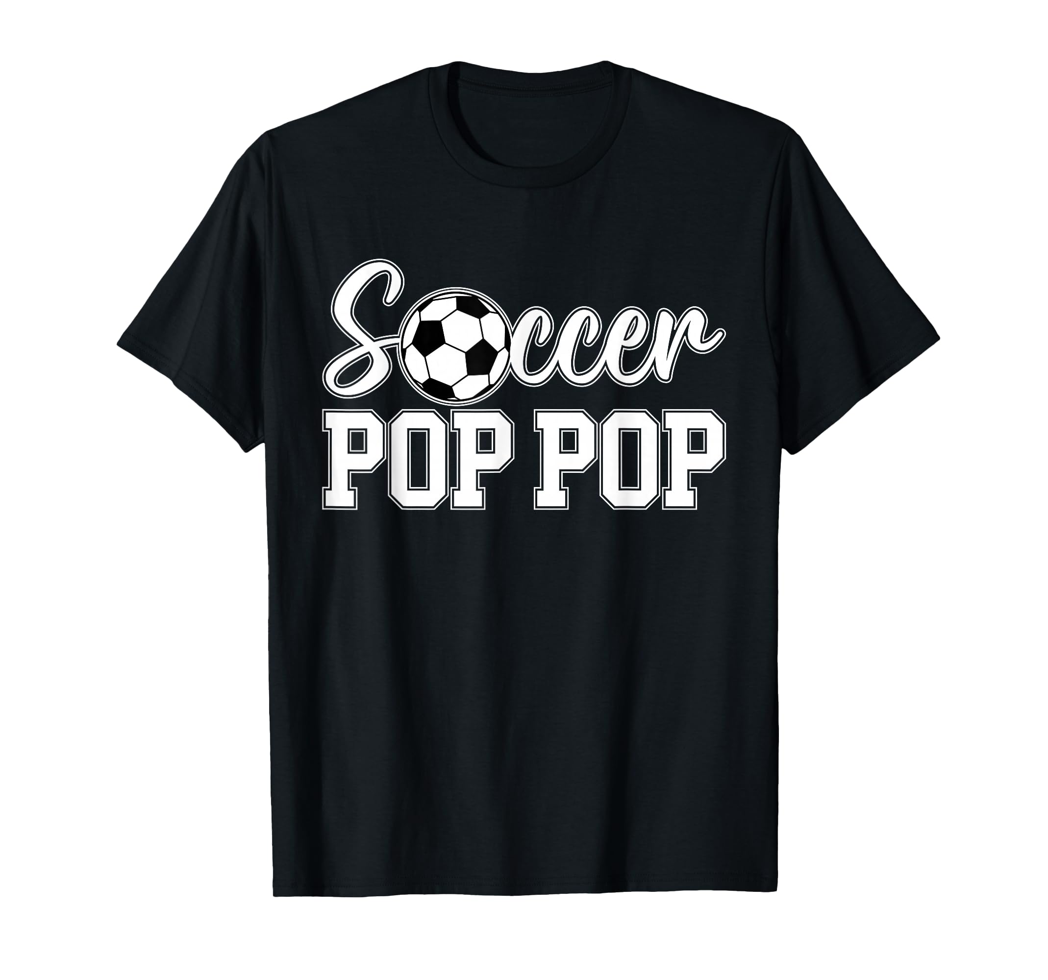 Soccer Pop Pop Soccer Player Pop Pop T-Shirt - Custom Art Print for Adults - T-Shirt, Sweatshirt, Hoodie