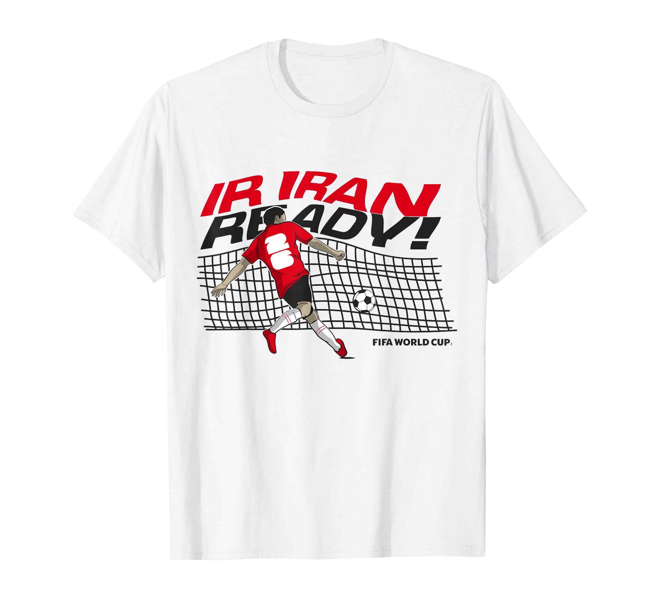 Fifa World Cup26 Qualifier Iran Ready T-Shirt - Unique Graphic Unisex - T-Shirt, Sweatshirt, Hoodie