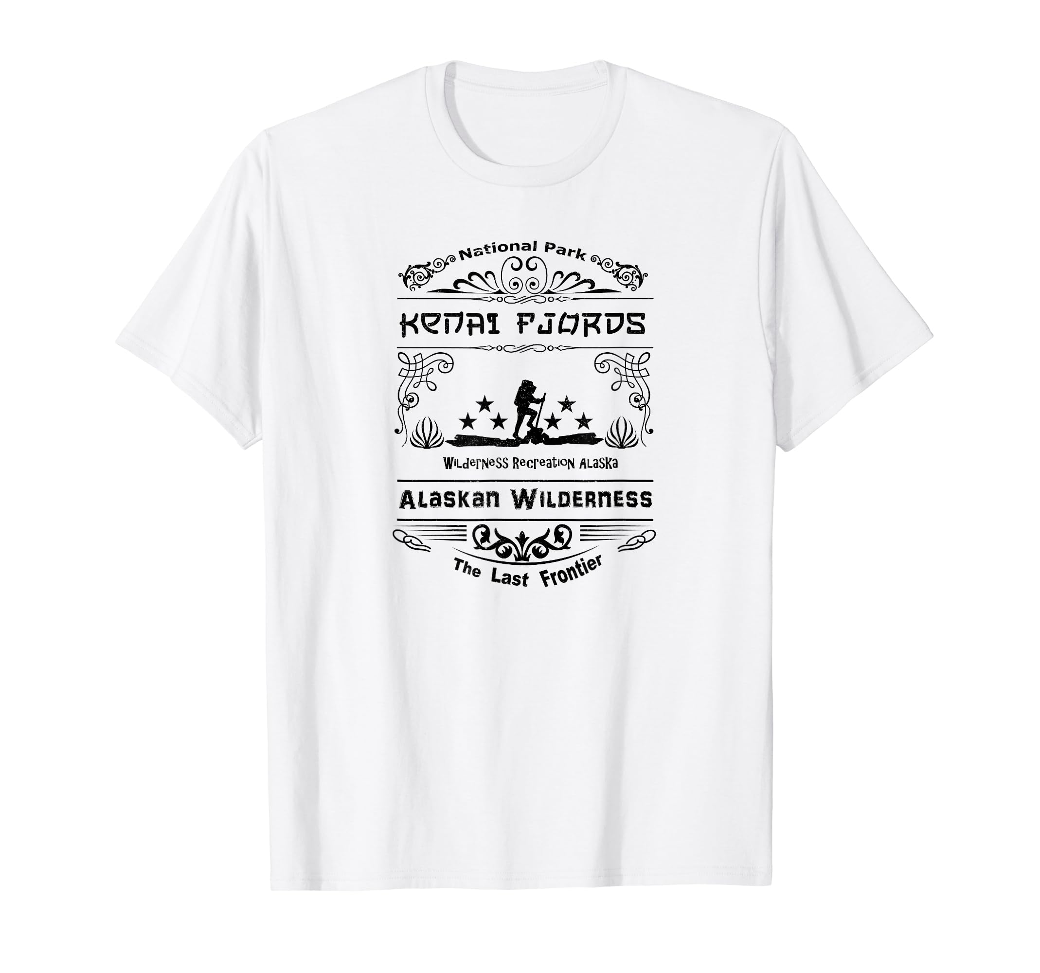 Kenai Fjords National Park Alaska T-Shirt - Custom Art Print Men Women - T-Shirt, Sweatshirt, Hoodie