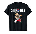 Dabbing Dog South Korea Soccer Fans T-Shirt - Fun Novelty Design Unisex - T-Shirt, Sweatshirt, Hoodie
