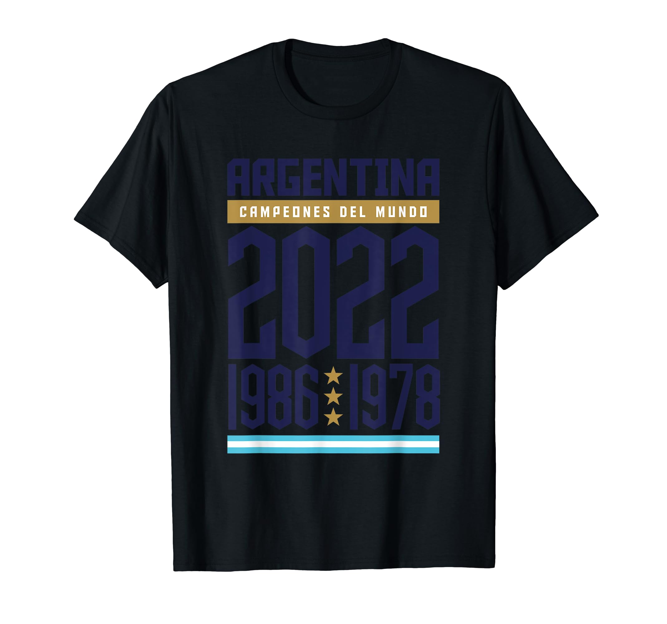 Argentina World Champion 2022 Soccer Fans T-Shirt - Trendy Graphic Unisex - T-Shirt, Sweatshirt, Hoodie