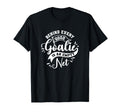 Behind Every Good Goalie Is Empty T-Shirt - Casual Everyday Wear Unisex - T-Shirt, Sweatshirt, Hoodie