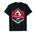 Switzerland Football Soccer Team T-Shirt - Custom Art Print Men Women - T-Shirt, Sweatshirt, Hoodie