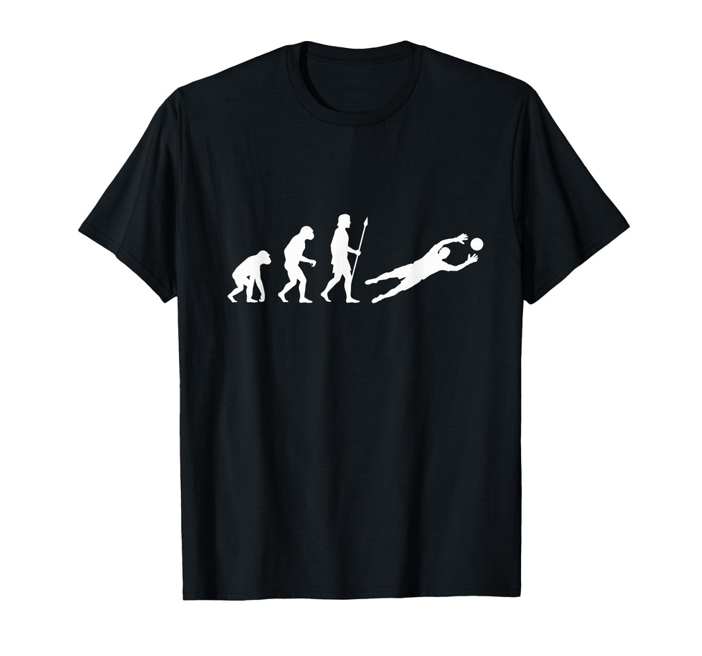 Evolution Soccer Goalkeeper Football Goalie T-Shirt - Graphic Print Unisex - T-Shirt, Sweatshirt, Hoodie