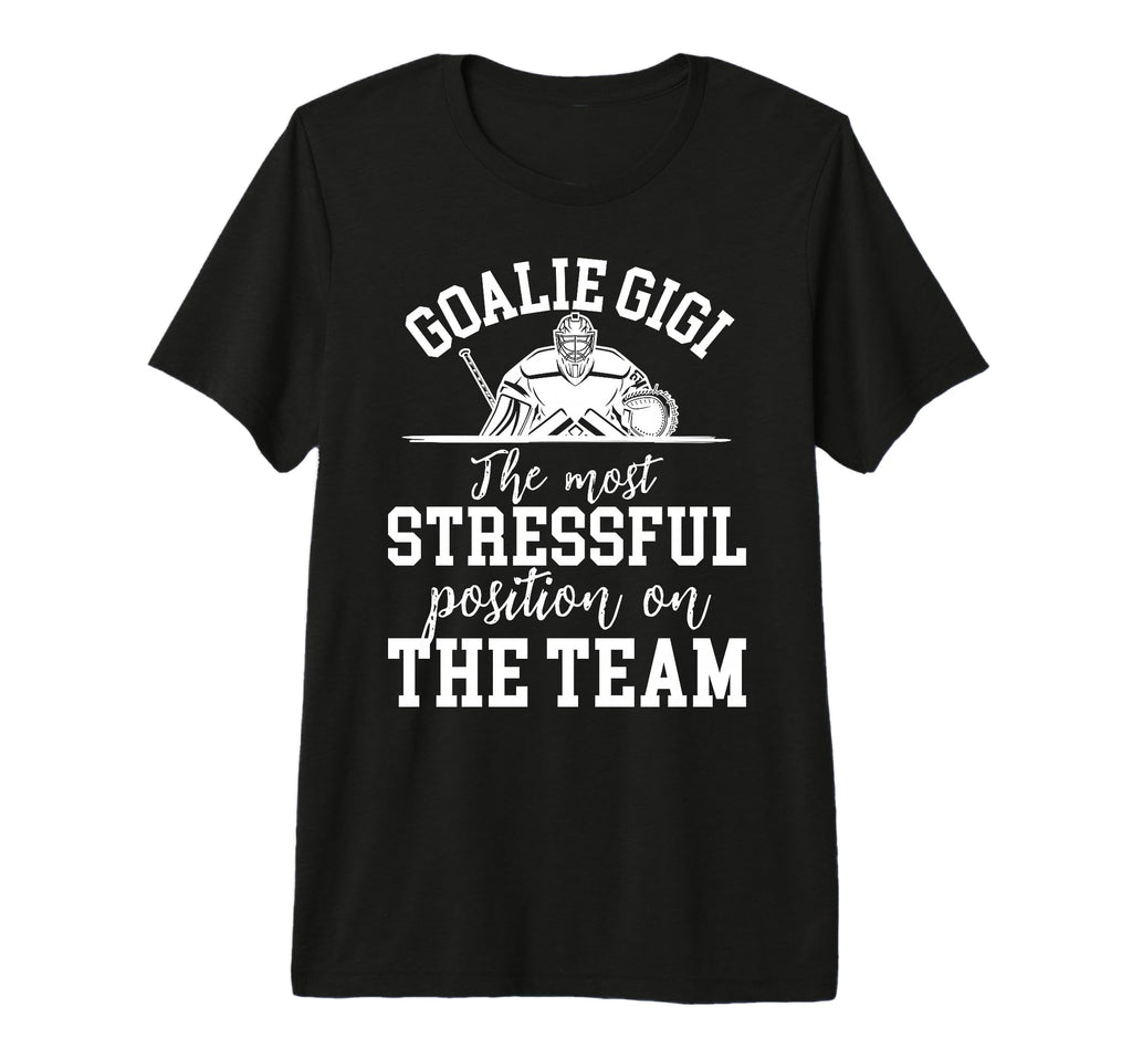 Funny Hockey Goalie Gigi Hockey T-Shirt - Streetwear Style for Adults - T-Shirt, Sweatshirt, Hoodie