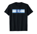 Kc 2 Letters Kansas City Kc Blue Stripes T-Shirt - Novelty Apparel Unisex - T-Shirt, Sweatshirt, Hoodie