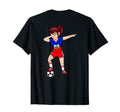 Dabbing Soccer Haiti Jersey Haitian T-Shirt - Aesthetic Graphic Men Women - T-Shirt, Sweatshirt, Hoodie