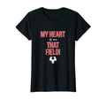 Womens My Heart Is That Field Soccer T-Shirt - Streetwear Style Men Women - T-Shirt, Sweatshirt, Hoodie