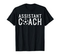 Coaching Assistant Soccer Assistant Coach T-Shirt - Custom Art Print Unisex - T-Shirt, Sweatshirt, Hoodie