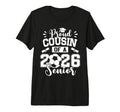 Proud Cousin 2026 Senior Soccer Ball T-Shirt - Trendy Graphic Unisex - T-Shirt, Sweatshirt, Hoodie