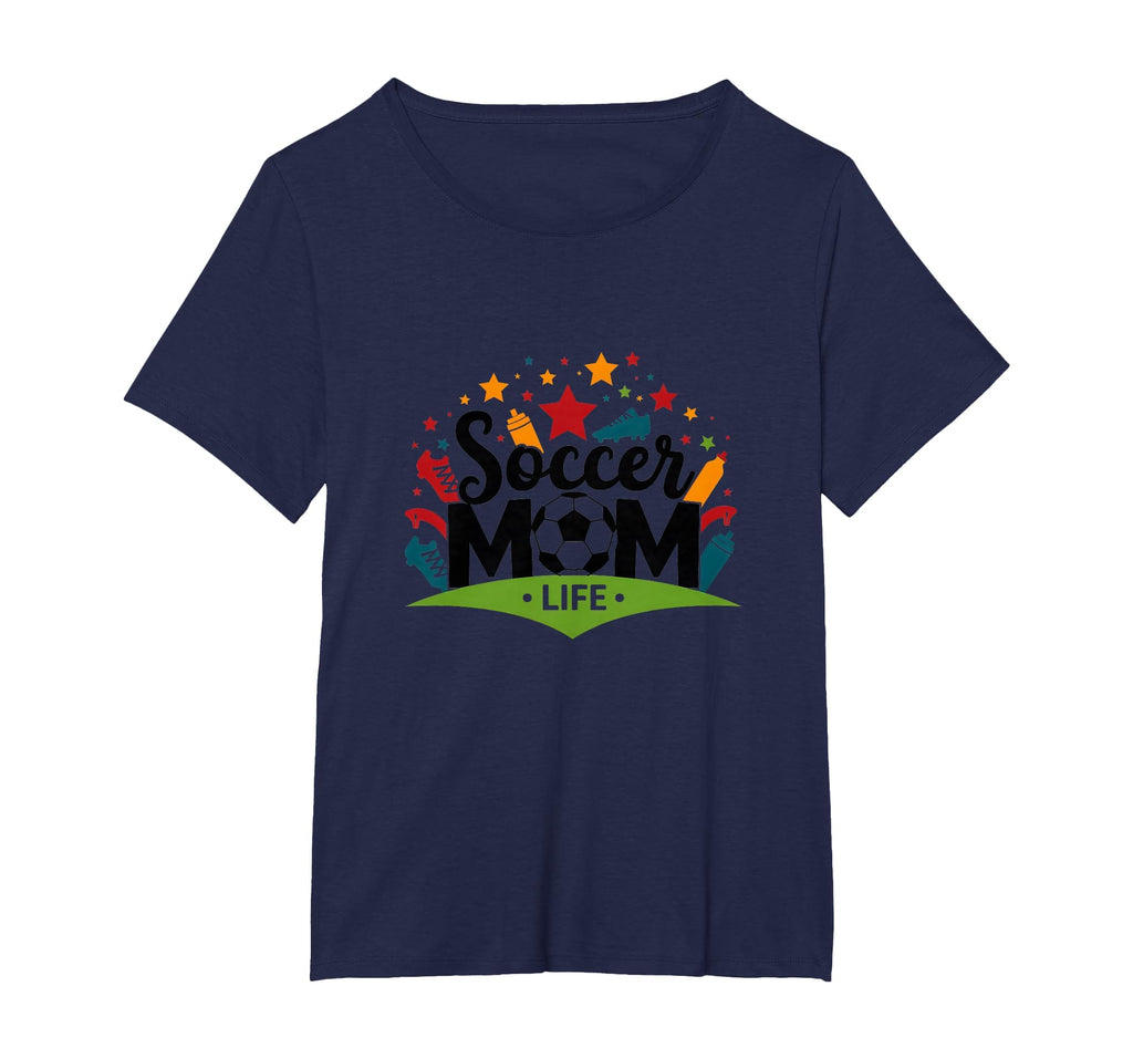 Soccer Mom Life Womens Sports Parent T-Shirt - Minimalist Print Men Women - T-Shirt, Sweatshirt, Hoodie