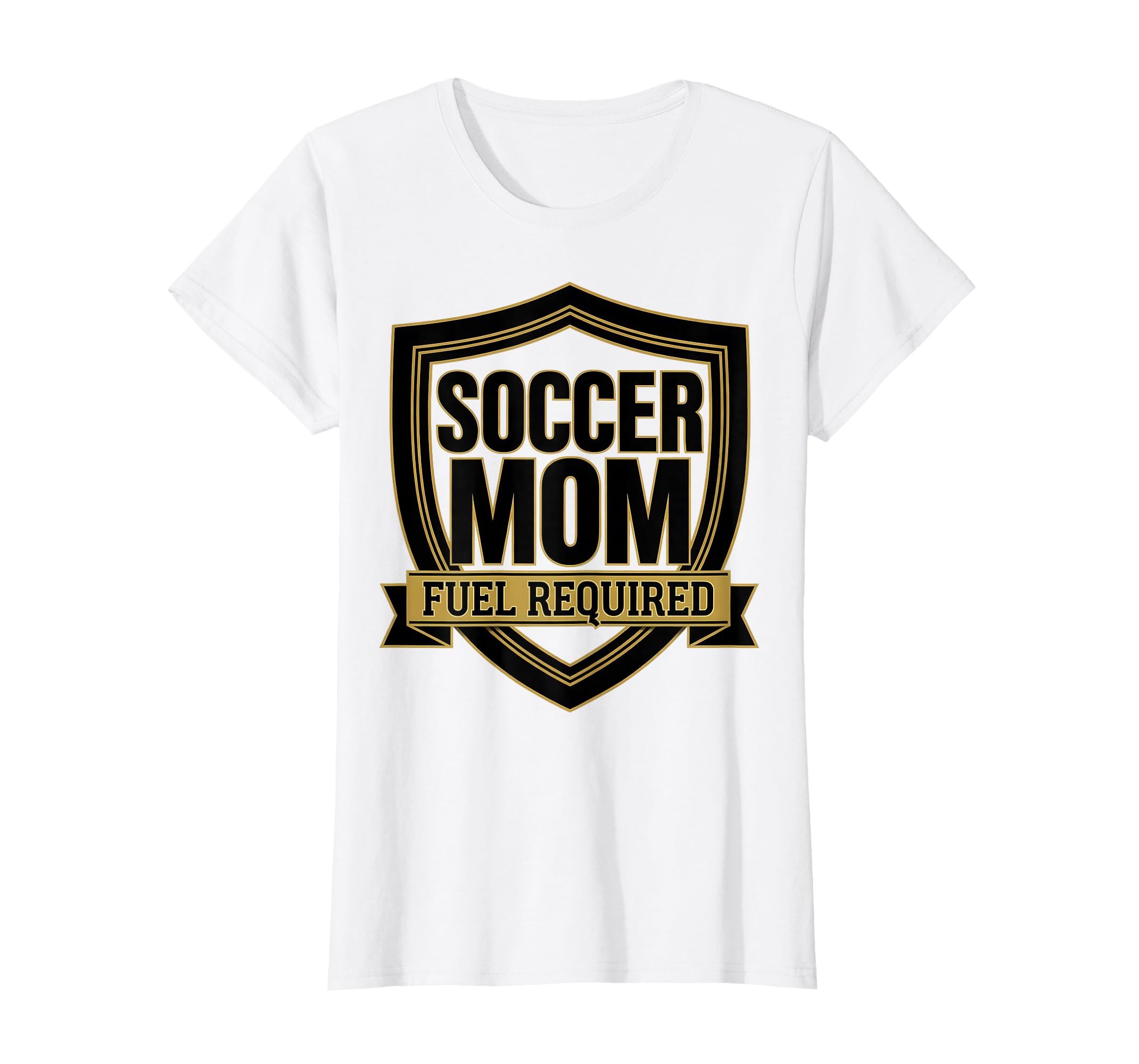 Soccer Mom Fuel Required Funny T-Shirt - Fun Novelty Design for Adults - T-Shirt, Sweatshirt, Hoodie