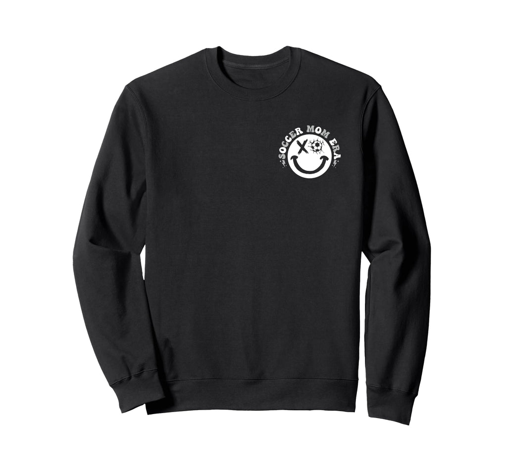 My Soccer Mom Era Groovy Funny 2 Sides Sweatshirt - Custom Art Print Unisex - T-Shirt, Sweatshirt, Hoodie