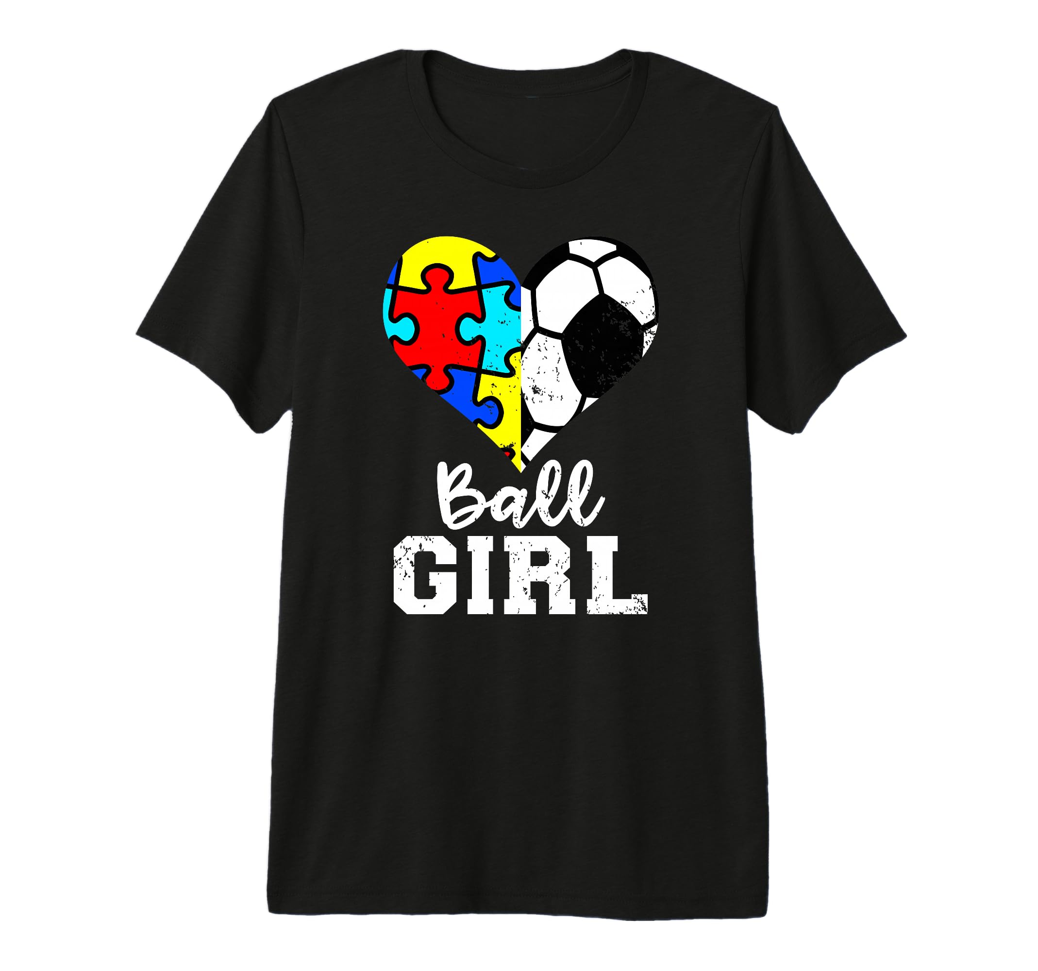 Autism Soccer Funny Autism Puzzle T-Shirt - Casual Everyday Wear Men Women - T-Shirt, Sweatshirt, Hoodie