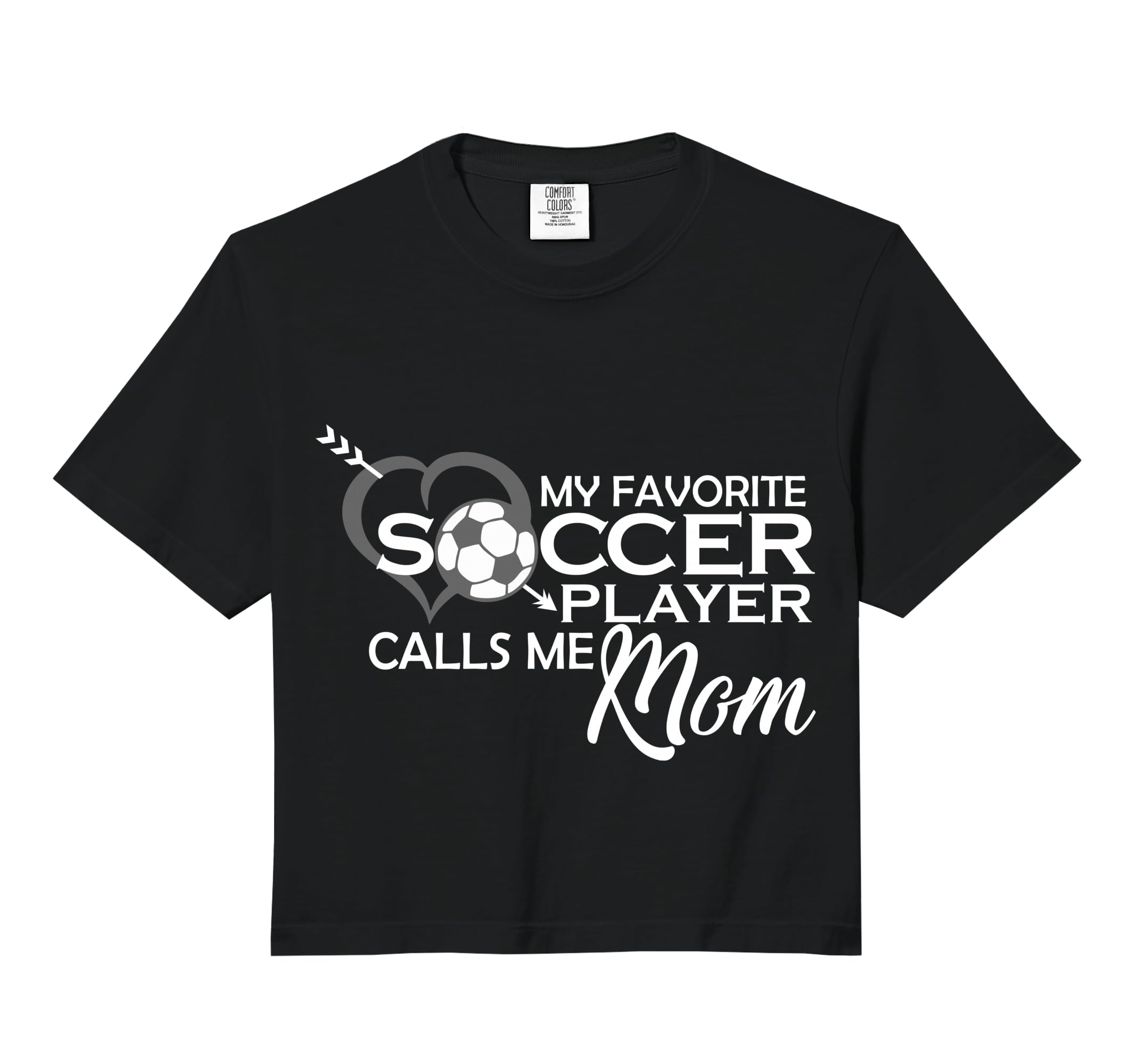My Favorite Soccer Player Calls Me Mom T-Shirt - Custom Art Print Unisex - T-Shirt, Sweatshirt, Hoodie