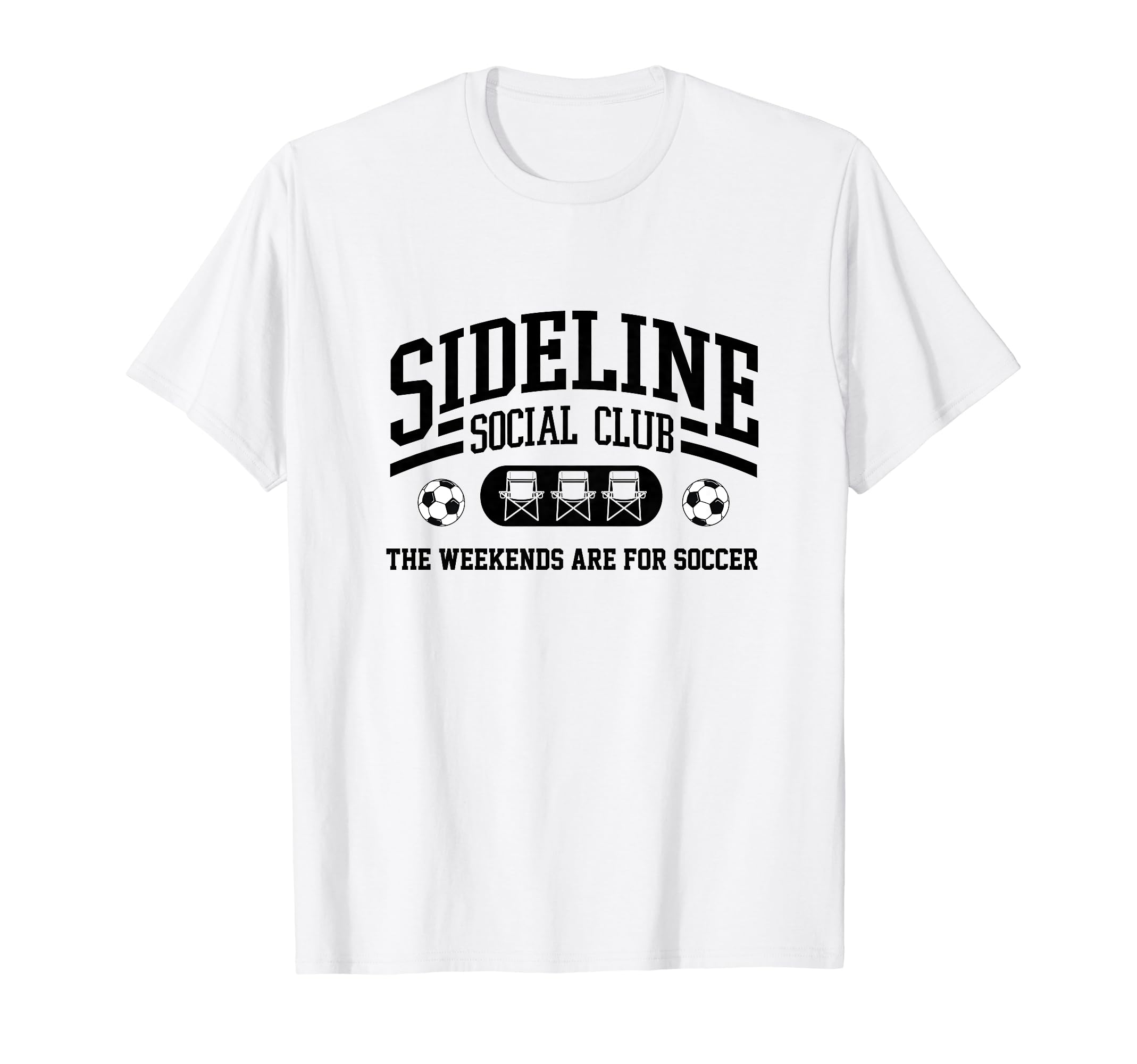 Soccer Mom Sideline Social Club T-Shirt - Casual Everyday Wear Men Women - T-Shirt, Sweatshirt, Hoodie