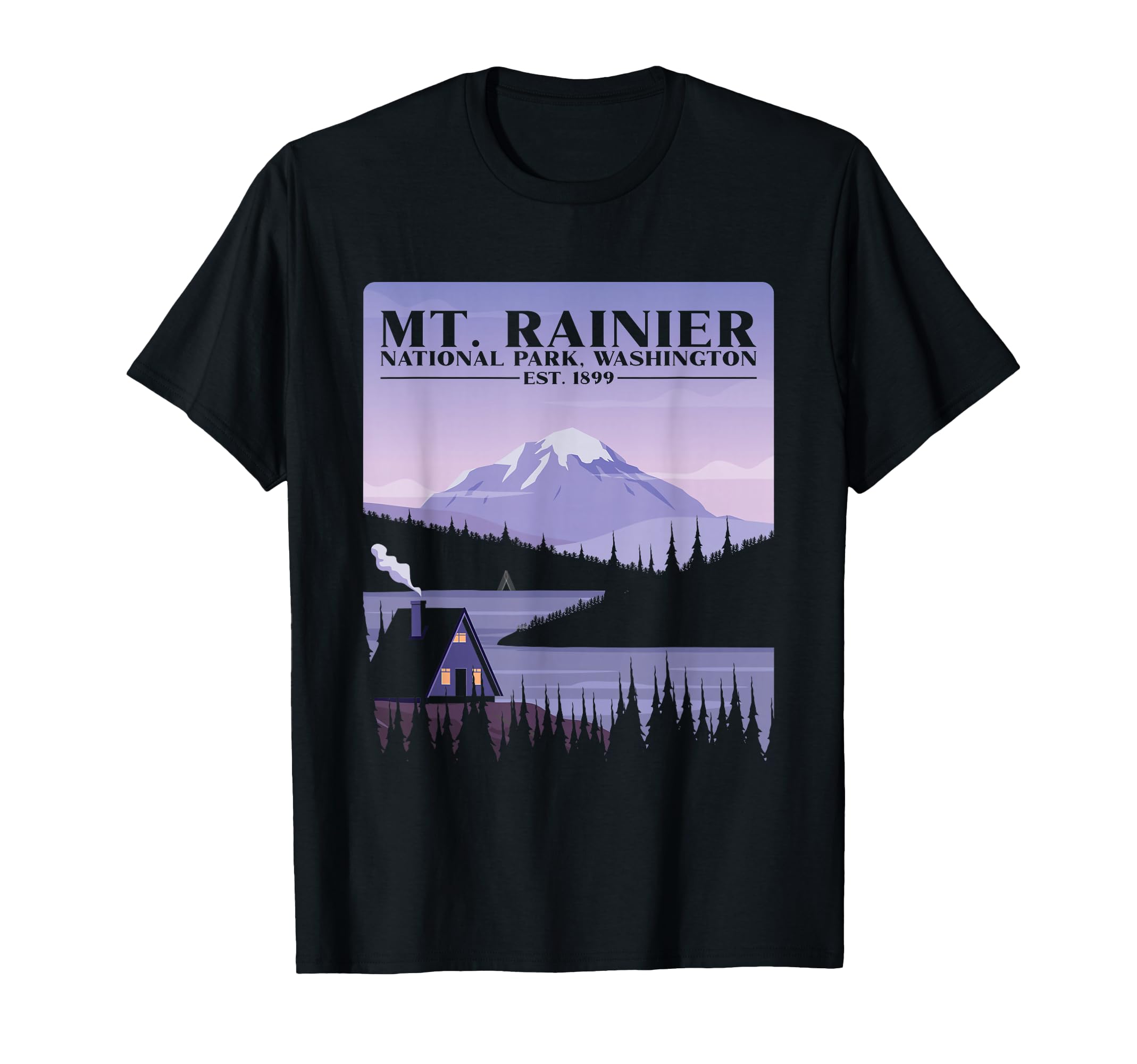 Mt Rainier National Park Washington T-Shirt - Streetwear Style Men Women - T-Shirt, Sweatshirt, Hoodie