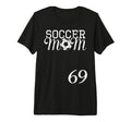 Soccer Mom Jersey Number 69 T-Shirt - Aesthetic Graphic for Adults - T-Shirt, Sweatshirt, Hoodie