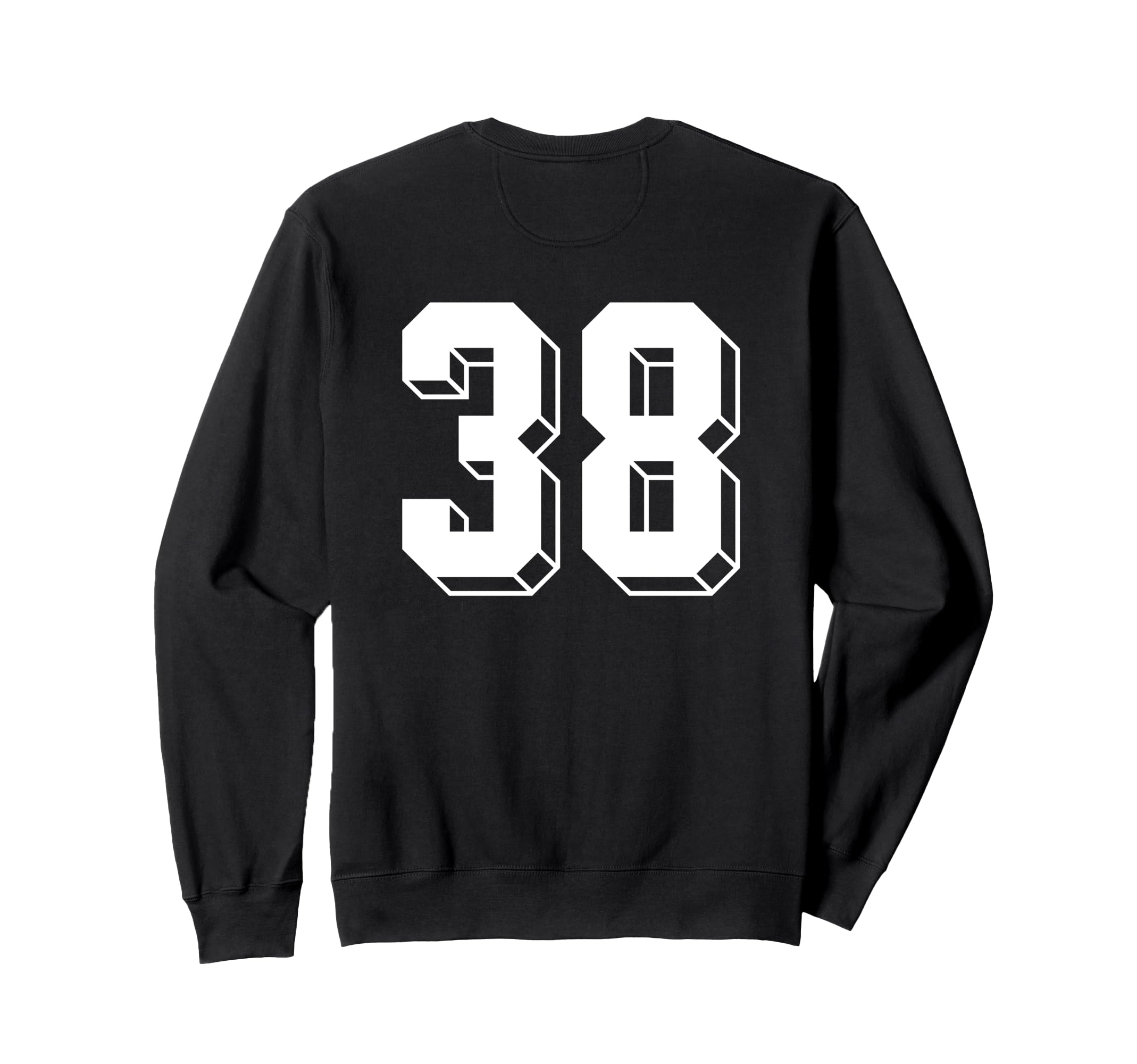 Number 38 Backside 80S 90S Team Sweatshirt - Streetwear Style Men Women - T-Shirt, Sweatshirt, Hoodie