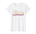 Ice Skate Figure Skating Roller Skater T-Shirt - Minimalist Print Unisex - T-Shirt, Sweatshirt, Hoodie