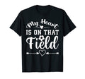 My Heart Is That Field Soccer T-Shirt - Streetwear Style for Adults - T-Shirt, Sweatshirt, Hoodie