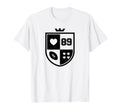 I Love Football I Heart Football Funny T-Shirt - Unique Graphic Unisex - T-Shirt, Sweatshirt, Hoodie