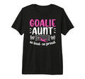 Soccer Goalie Aunt So Loud Soccer T-Shirt - Minimalist Print Men Women - T-Shirt, Sweatshirt, Hoodie