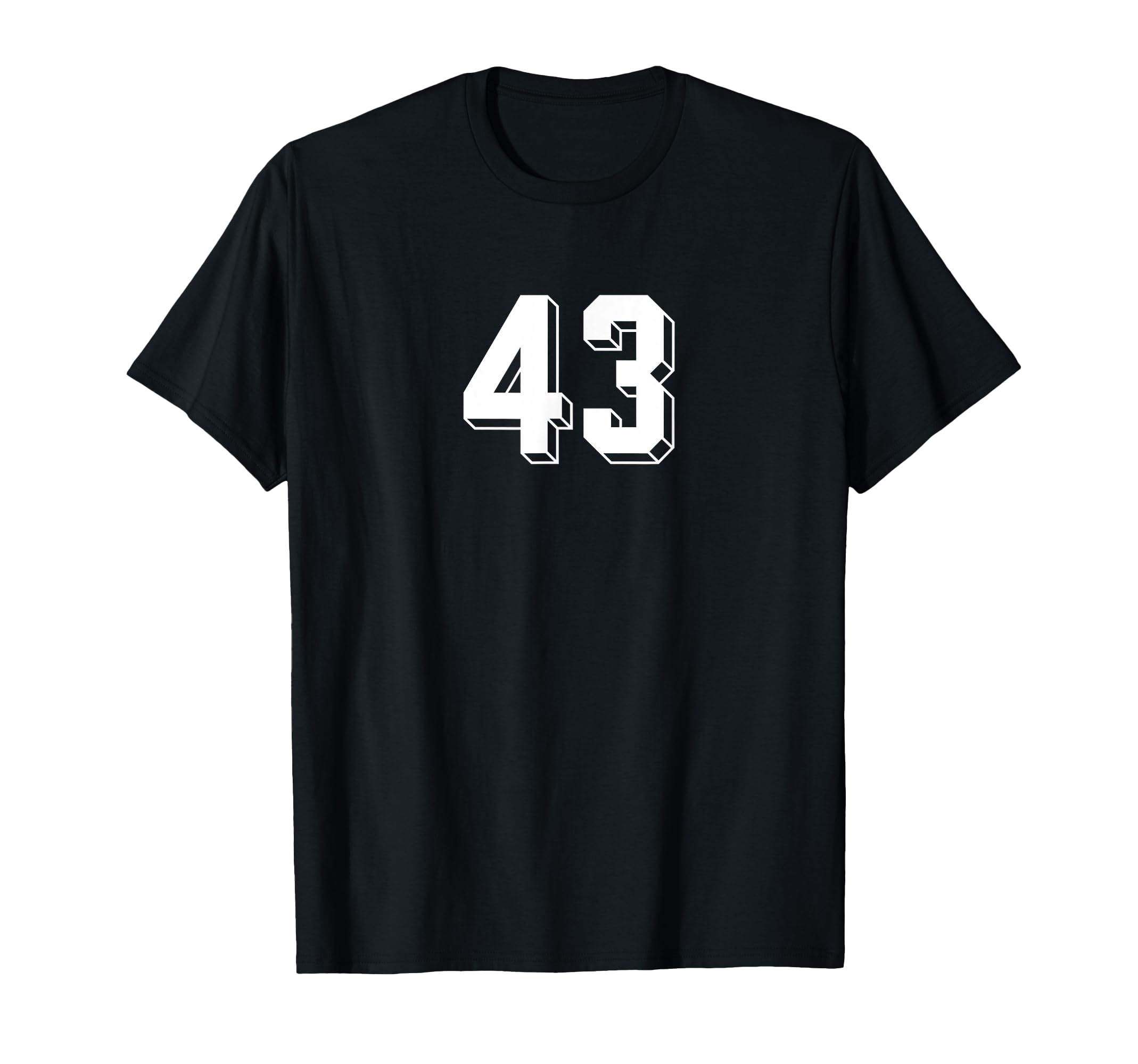 Number 43 80S 90S Soccer Team T-Shirt - Casual Everyday Wear Men Women - T-Shirt, Sweatshirt, Hoodie