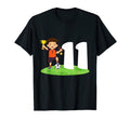 11Th Birthday Soccer 11 Years Old T-Shirt - Unique Graphic Men Women - T-Shirt, Sweatshirt, Hoodie