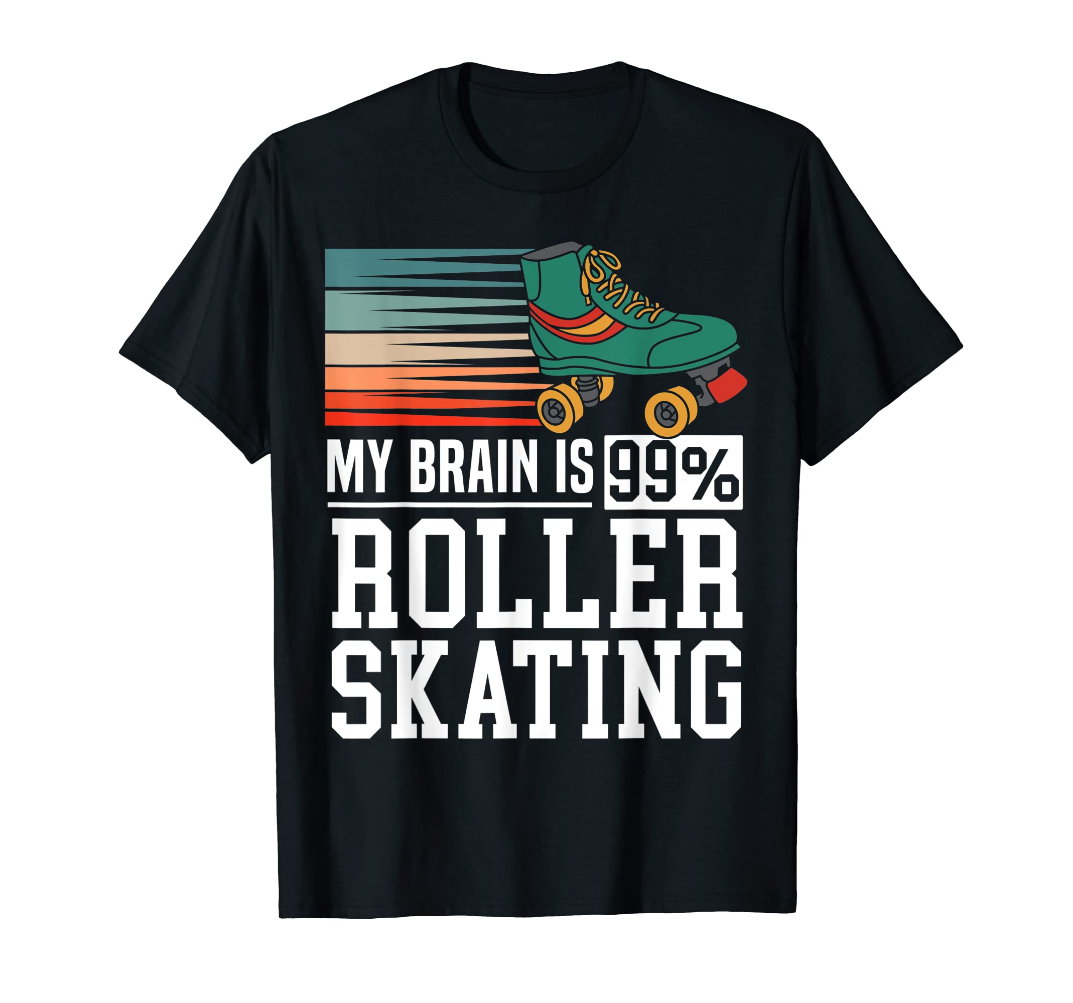 Roller Skates Skating Sweatshirt - Unique Graphic Men Women - T-Shirt, Sweatshirt, Hoodie