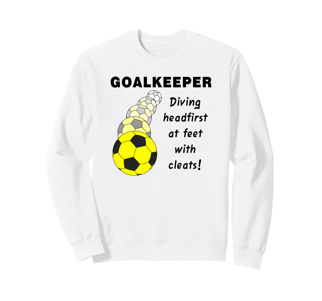 Soccer Goalkeeper Sweatshirt - Aesthetic Graphic for Adults - T-Shirt, Sweatshirt, Hoodie