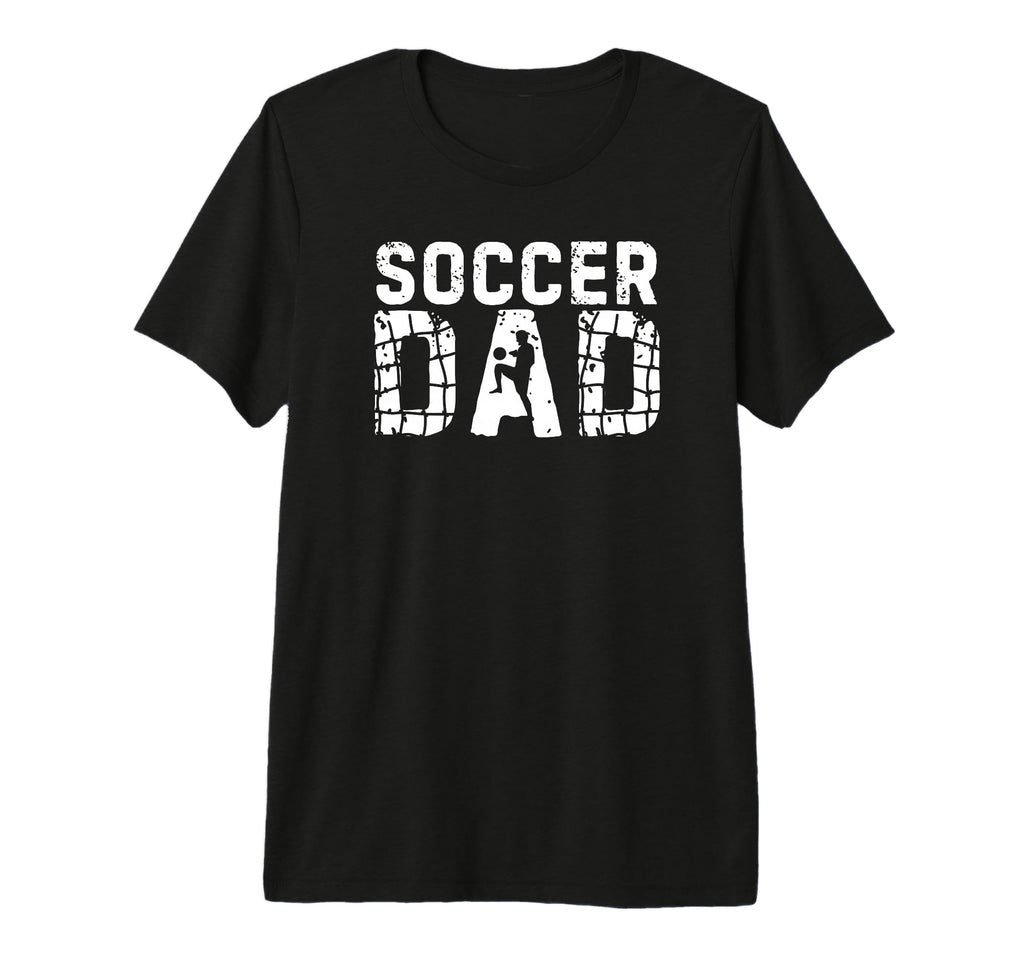 Soccer Dad Sport Family Fathers Day Tri T-Shirt - Minimalist Print Unisex - T-Shirt, Sweatshirt, Hoodie
