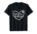 Soccer Girlfriend Heart Soccer T-Shirt - Custom Art Print for Adults - T-Shirt, Sweatshirt, Hoodie