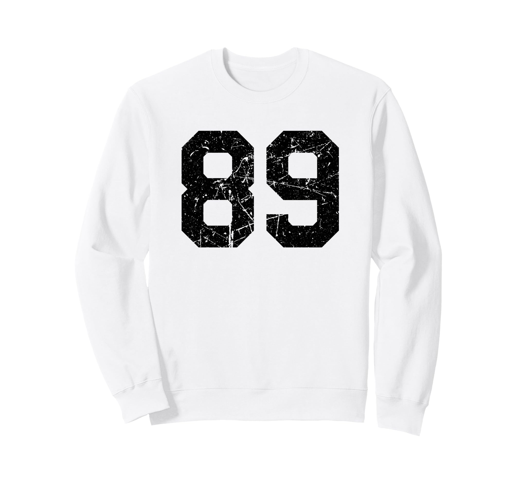 Sports Team Distressed Black Sweatshirt - Custom Art Print for Adults - T-Shirt, Sweatshirt, Hoodie