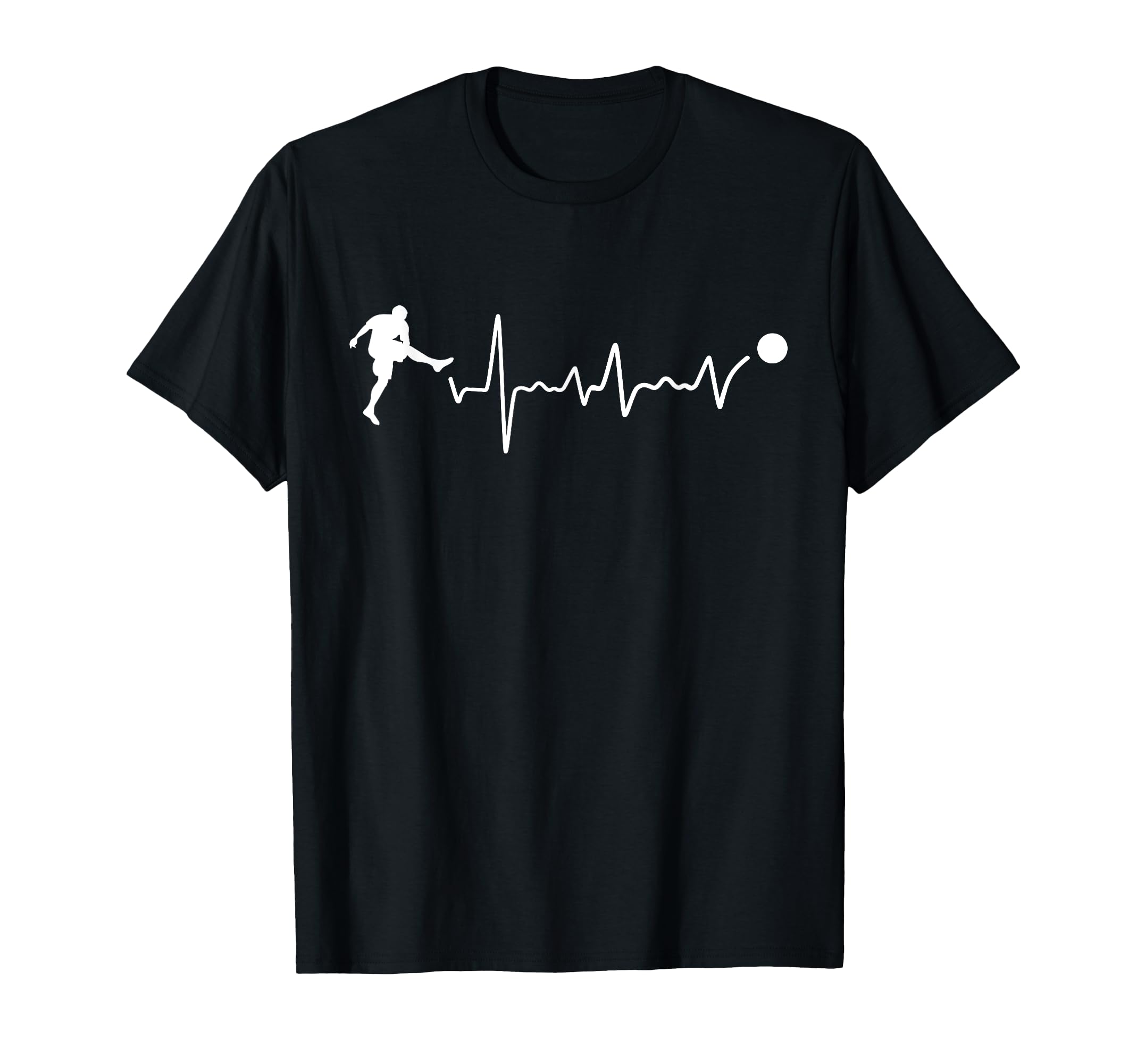 Soccer Heartbeat Coach Soccer Player T-Shirt - Aesthetic Graphic Unisex - T-Shirt, Sweatshirt, Hoodie