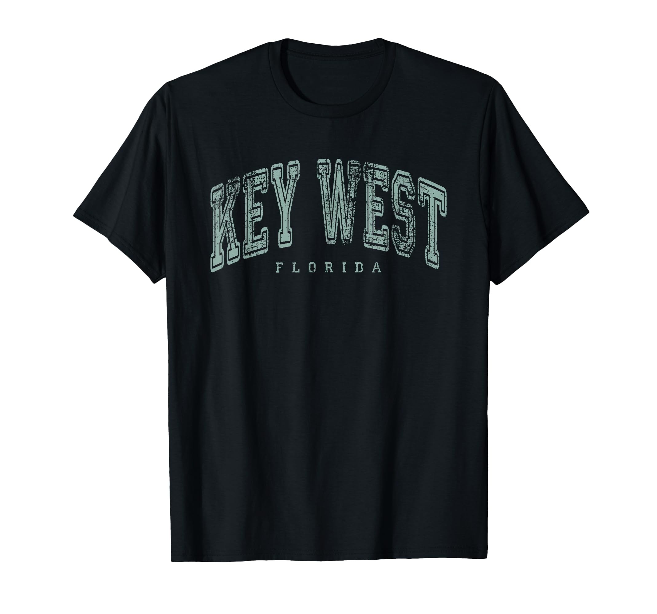 Key West Florida Keys Us City State T-Shirt - Custom Art Print Unisex - T-Shirt, Sweatshirt, Hoodie