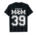 Number 39 Custom Proud Soccer Futbol T-Shirt - Streetwear Style for Adults - T-Shirt, Sweatshirt, Hoodie