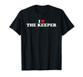 I Love Heart Keeper Goalkeeper Soccer T-Shirt - Unique Graphic Unisex - T-Shirt, Sweatshirt, Hoodie