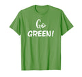Go Green Team Spirit Game School T-Shirt - Aesthetic Graphic Men Women - T-Shirt, Sweatshirt, Hoodie