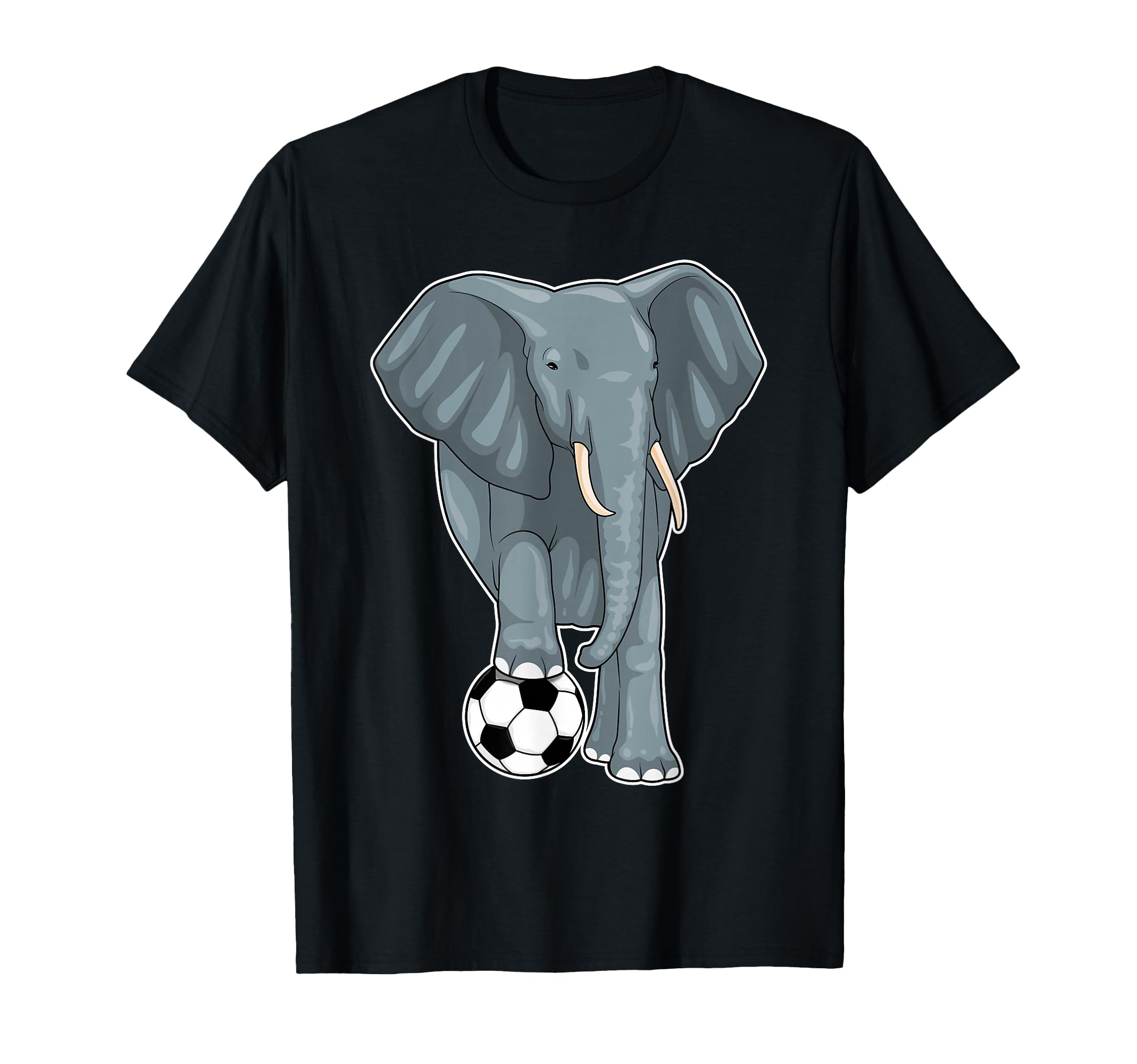Elephant Soccer Player Soccer Sports T-Shirt - Streetwear Style Unisex - T-Shirt, Sweatshirt, Hoodie