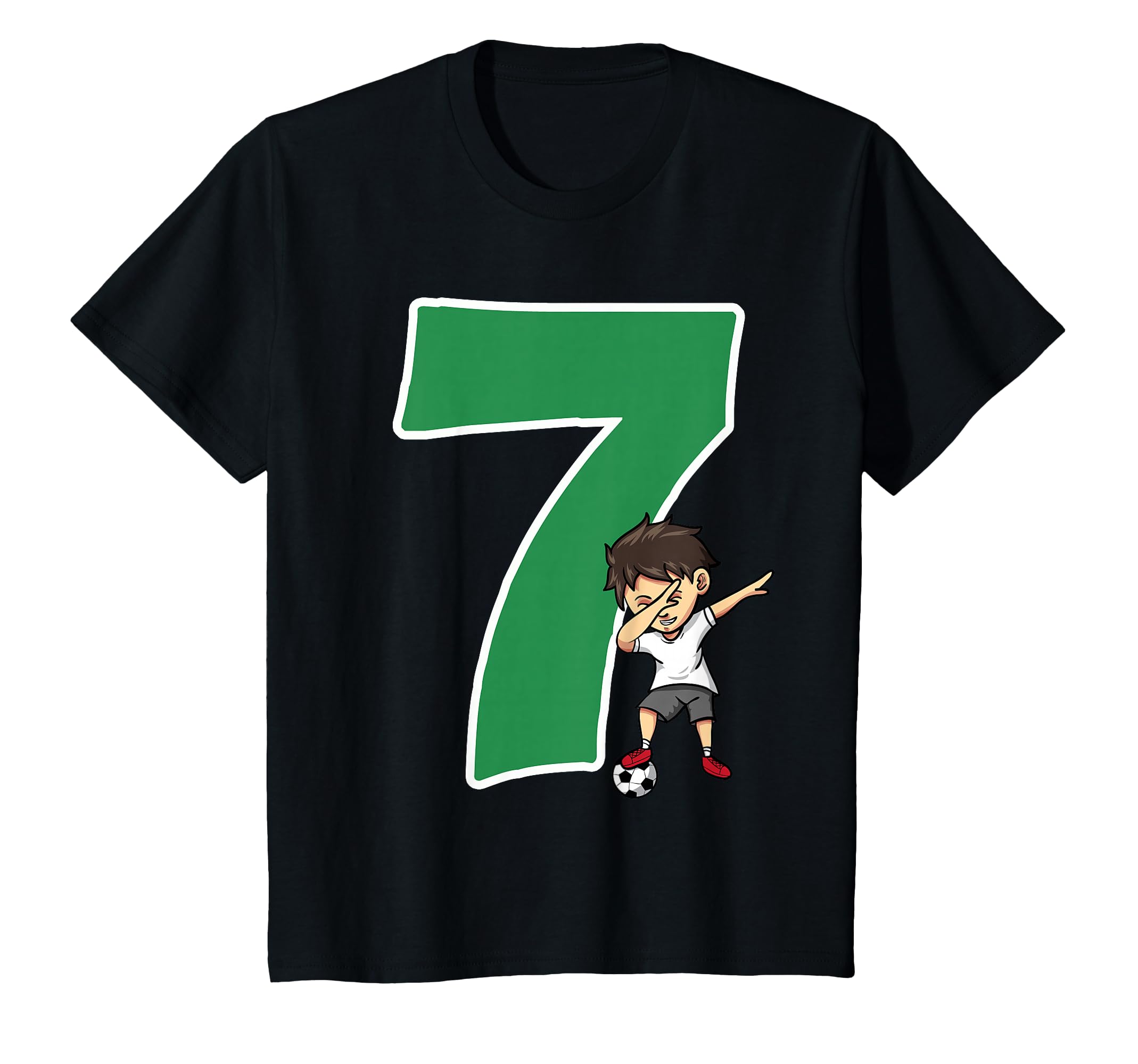 Birthday Gifts 7 Year Old Or Soccer T-Shirt - Novelty Apparel Men Women - T-Shirt, Sweatshirt, Hoodie