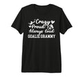 Crazy Proud Soccer Goalie Grammy T-Shirt - Unique Graphic for Adults - T-Shirt, Sweatshirt, Hoodie