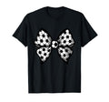 Coquette Bow Soccer Ball Mom Life Game T-Shirt - Unique Graphic for Adults - T-Shirt, Sweatshirt, Hoodie