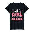 Just Who Loves Soccer Football Player T-Shirt - Minimalist Print Men Women - T-Shirt, Sweatshirt, Hoodie