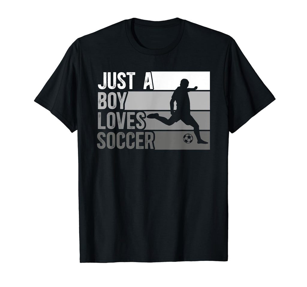 Funny Just Who Loves Soccer T-Shirt - Casual Everyday Wear for Adults - T-Shirt, Sweatshirt, Hoodie