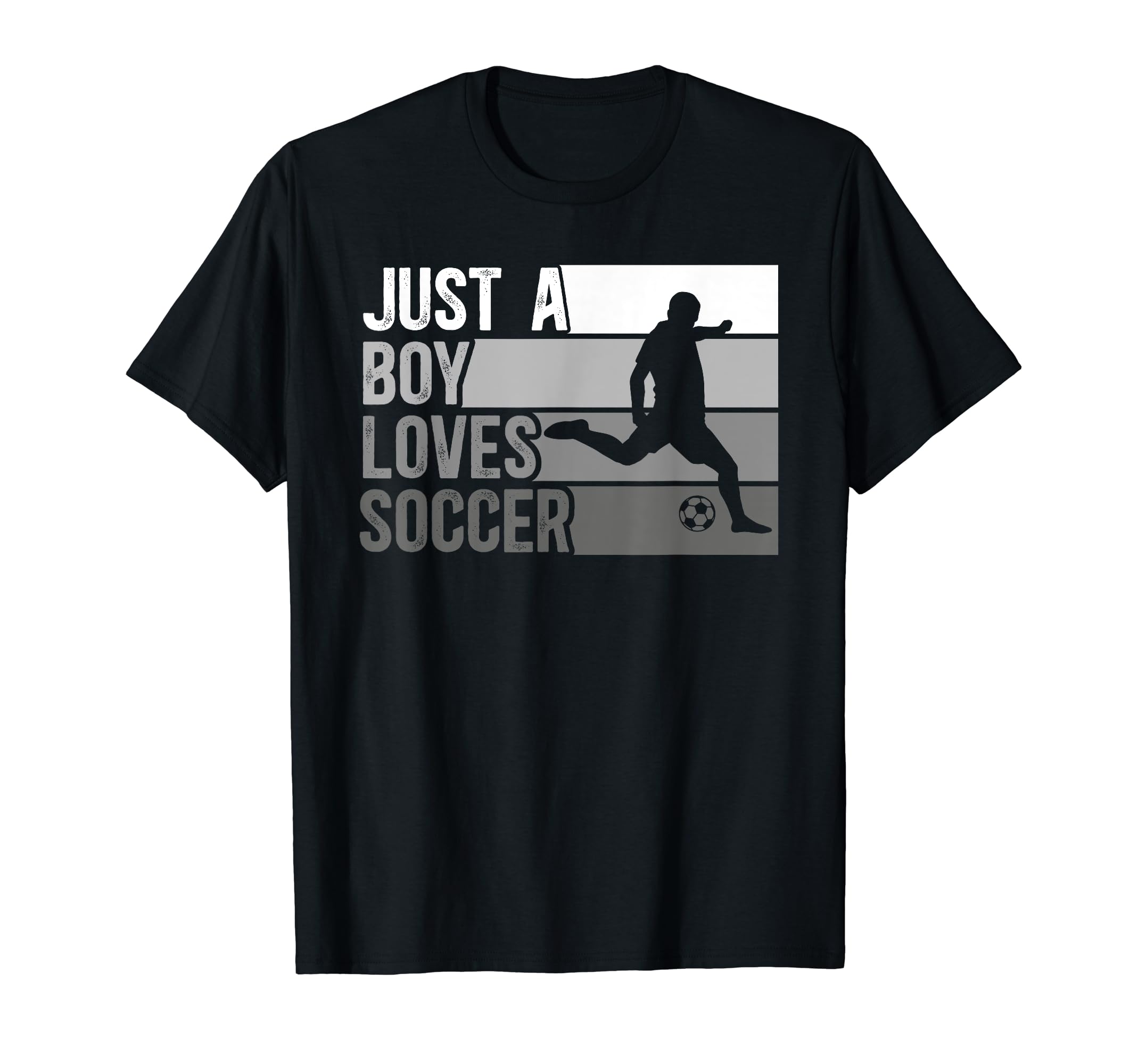 Funny Just Who Loves Soccer T-Shirt - Casual Everyday Wear for Adults - T-Shirt, Sweatshirt, Hoodie