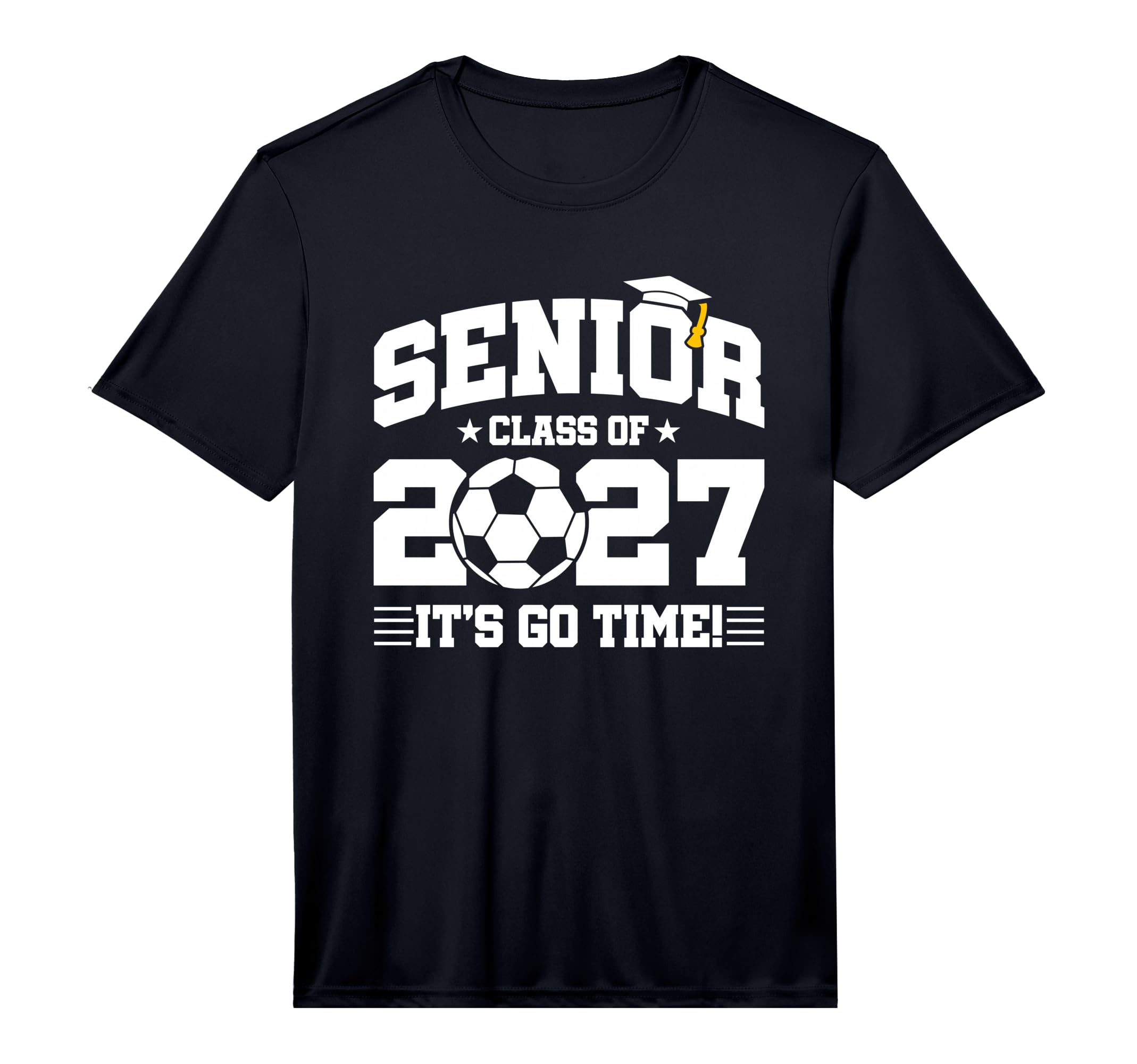 Mens Class 2027 Senior Year Soccer Team T-Shirt - Custom Art Print Unisex - T-Shirt, Sweatshirt, Hoodie