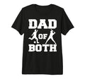 Mens Dad Both Funny Soccer Baseball Dad T-Shirt - Graphic Print for Adults - T-Shirt, Sweatshirt, Hoodie